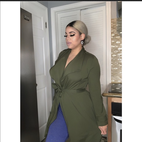 Olive jacket - Picture 1 of 5